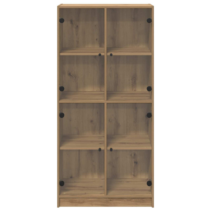 Highboard Artisan Egetræ 68 x 37 x 142 cm Konstrueret træ