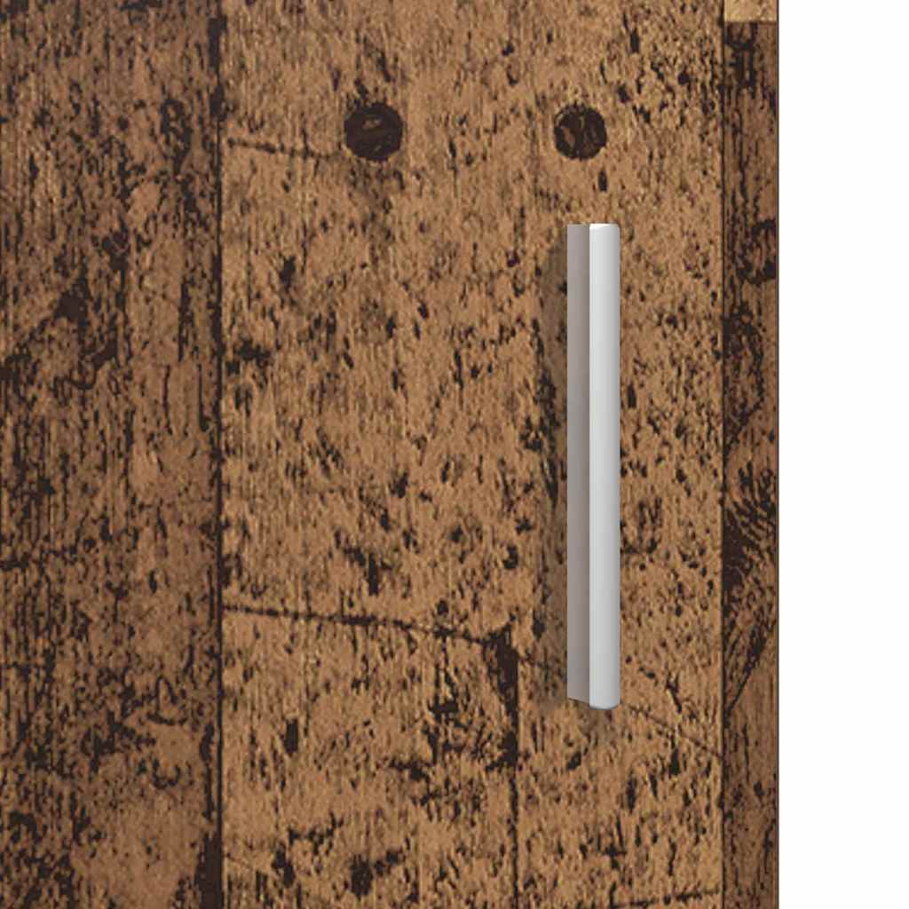Highboard Gammelt træ 80 x 42,5 x 185 cm Konstrueret træ
