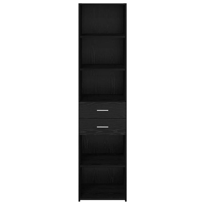 Highboard Sort eg 45 x 42,5 x 185 cm Konstrueret træ