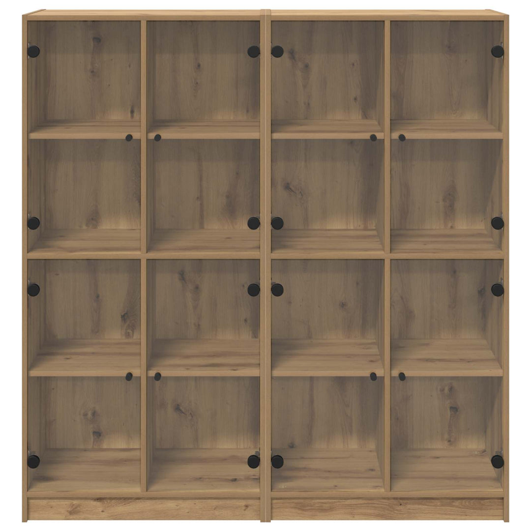 Highboard 2 stk. Artisan Egetræ 68 x 37 x 142 cm