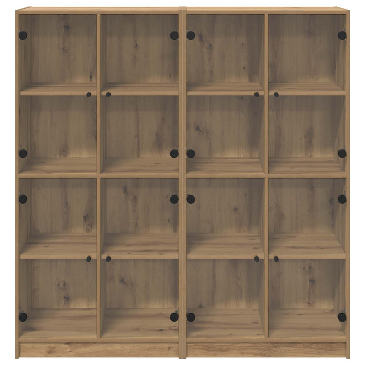 Highboard 2 stk. Artisan Egetræ 68 x 37 x 142 cm