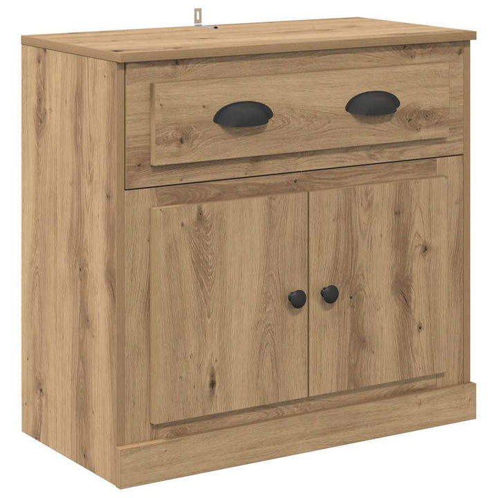 Sideboards 2 pcs Artisan Egetræ 70 x 35,5 x 67,5 cm