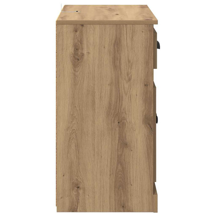 Sideboards 2 pcs Artisan Egetræ 70 x 35,5 x 67,5 cm