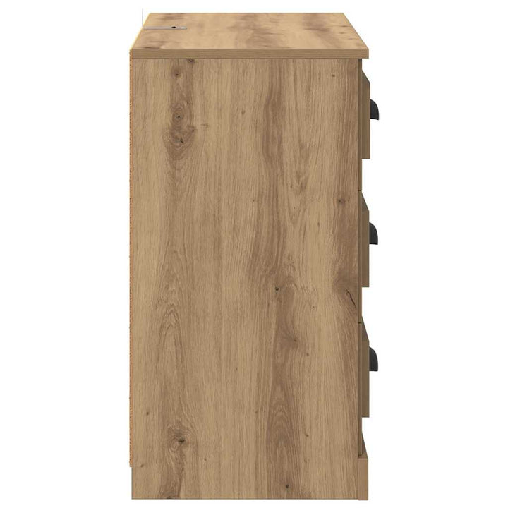 Sideboards 2 stk. Artisan Egetræ 70 x 35,5 x 67,5 cm