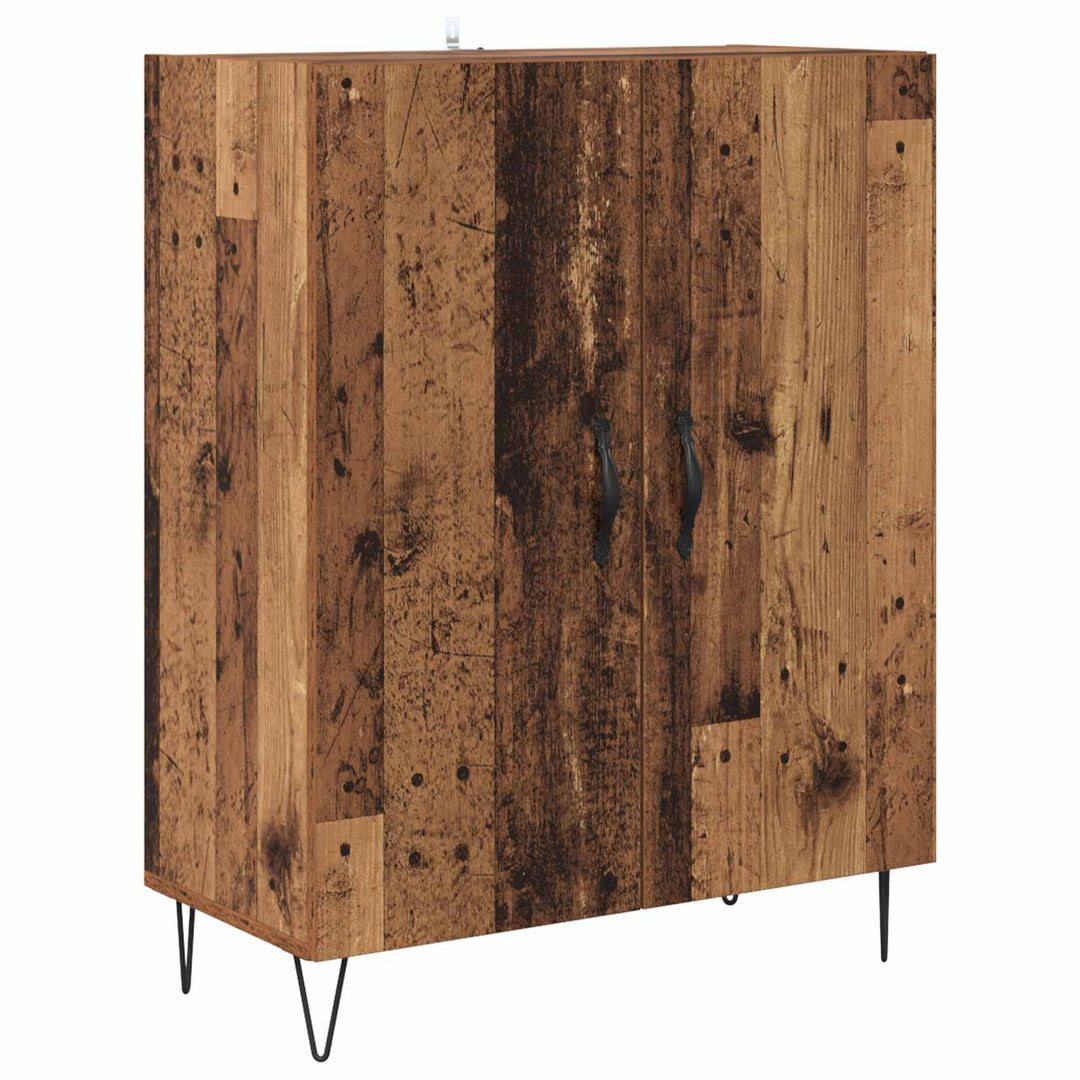 Highboard Gammelt træ 69,5 x 34 x 180 cm Konstrueret træ
