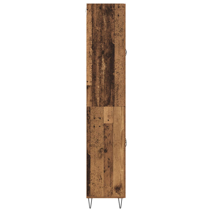 Highboard Gammelt træ 69,5 x 34 x 180 cm Konstrueret træ