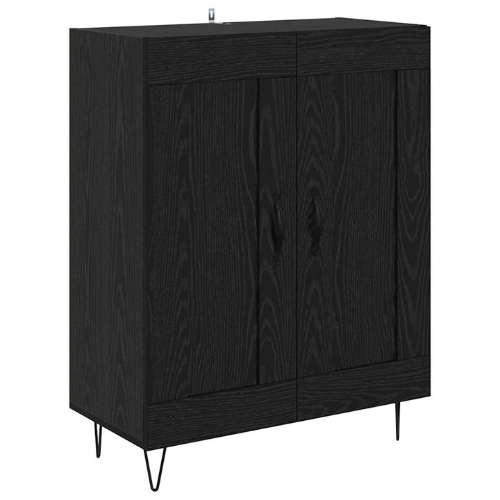 Highboard Sort eg 69,5 x 34 x 90 cm Konstrueret træ