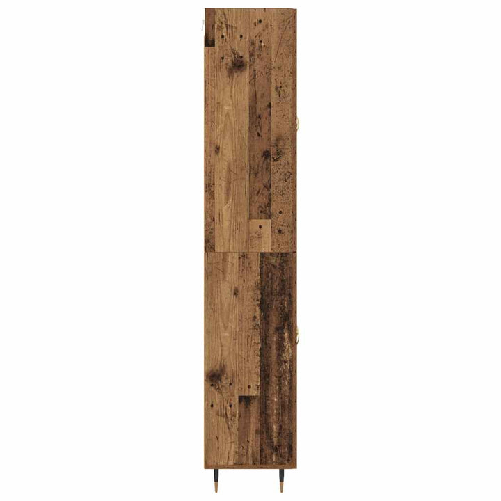 Highboard Gammelt træ 69,5 x 34 x 90 cm Konstrueret træ