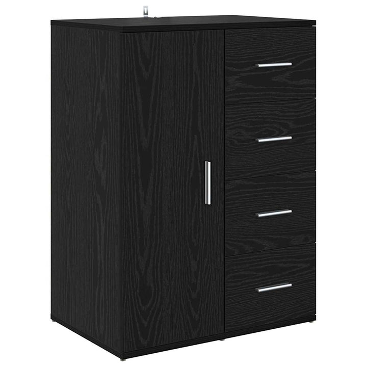 Sideboards CORONA 2 stk. Sort eg 59 x 39 x 80 cm