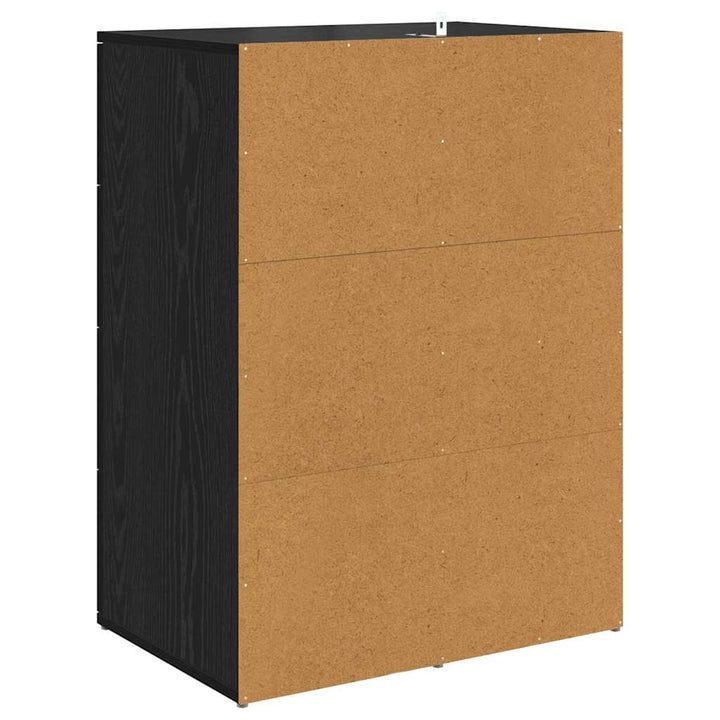 Sideboards CORONA 2 stk. Sort eg 59 x 39 x 80 cm