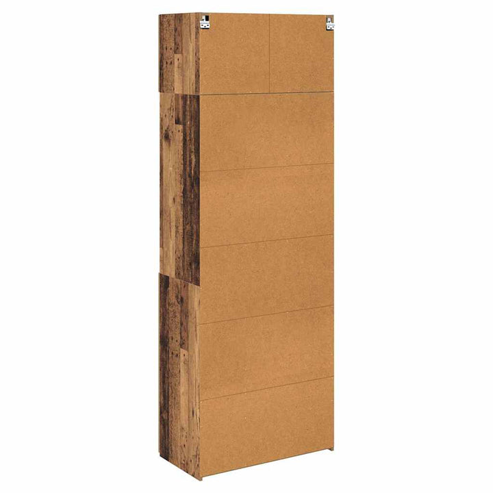 Opbevaringsskab Gammelt træ 80 x 42,5 x 225 cm Konstrueret træ