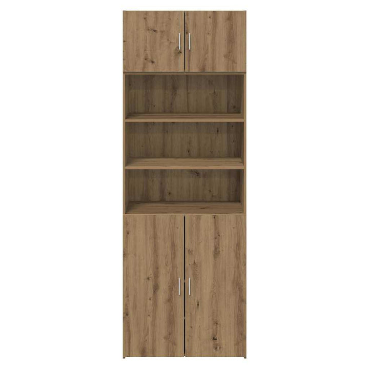 Opbevaringsskab Vægmonteret Artisan Egetræ 80 x 42,5 x 225 cm