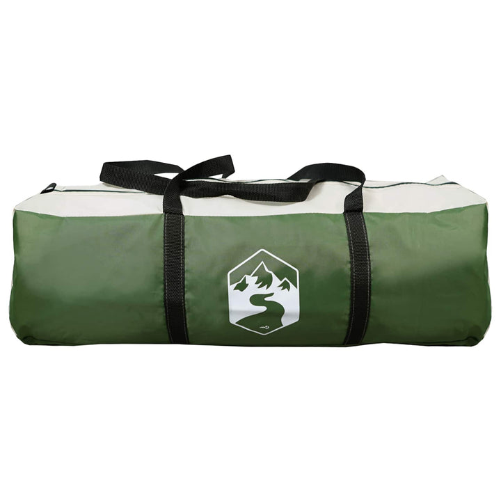 Familietelt Grøn 18-Personer 185T Polyester med PU Coating