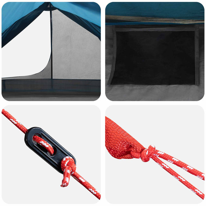 Backpacking Telt Blå 222 x 85 x 125 cm