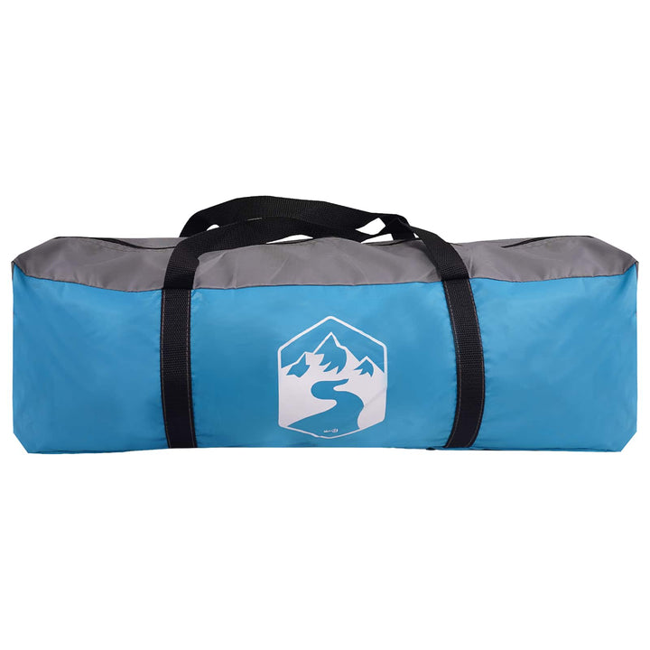 Tunneltelt Blå 275 x 240 x 200 cm 185T Polyester med PU Coating