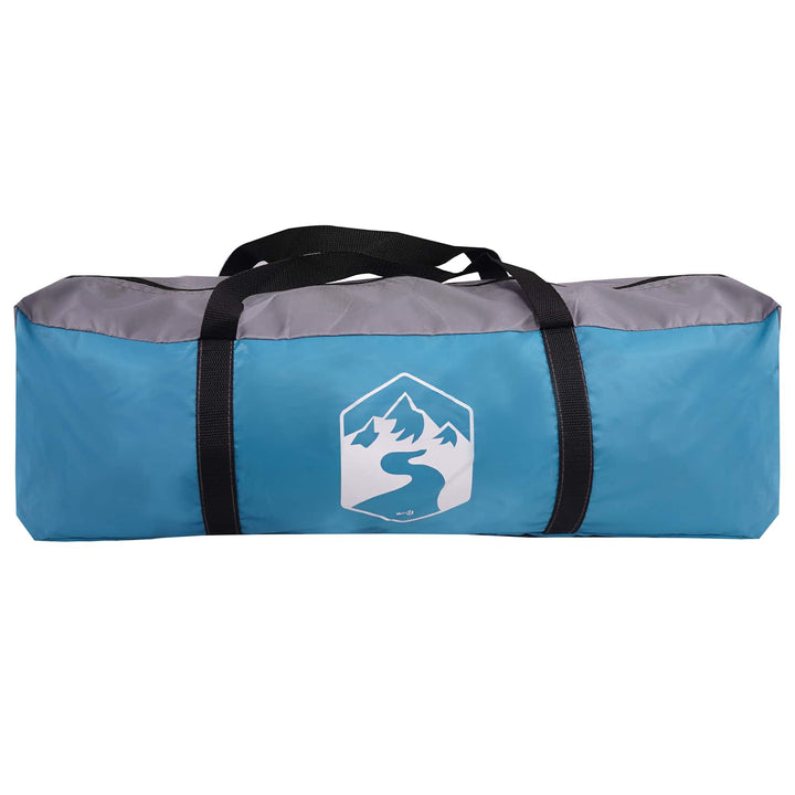 Tunneltelt Blå 560 x 395 x 212 cm 185T Polyester med PU Coating