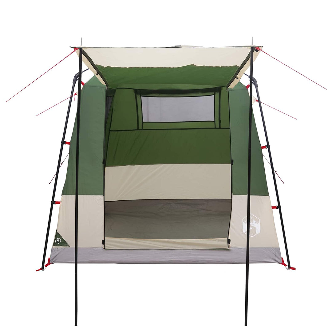 Party Tent Grøn 4-personers 185T Polyester med PU Coating