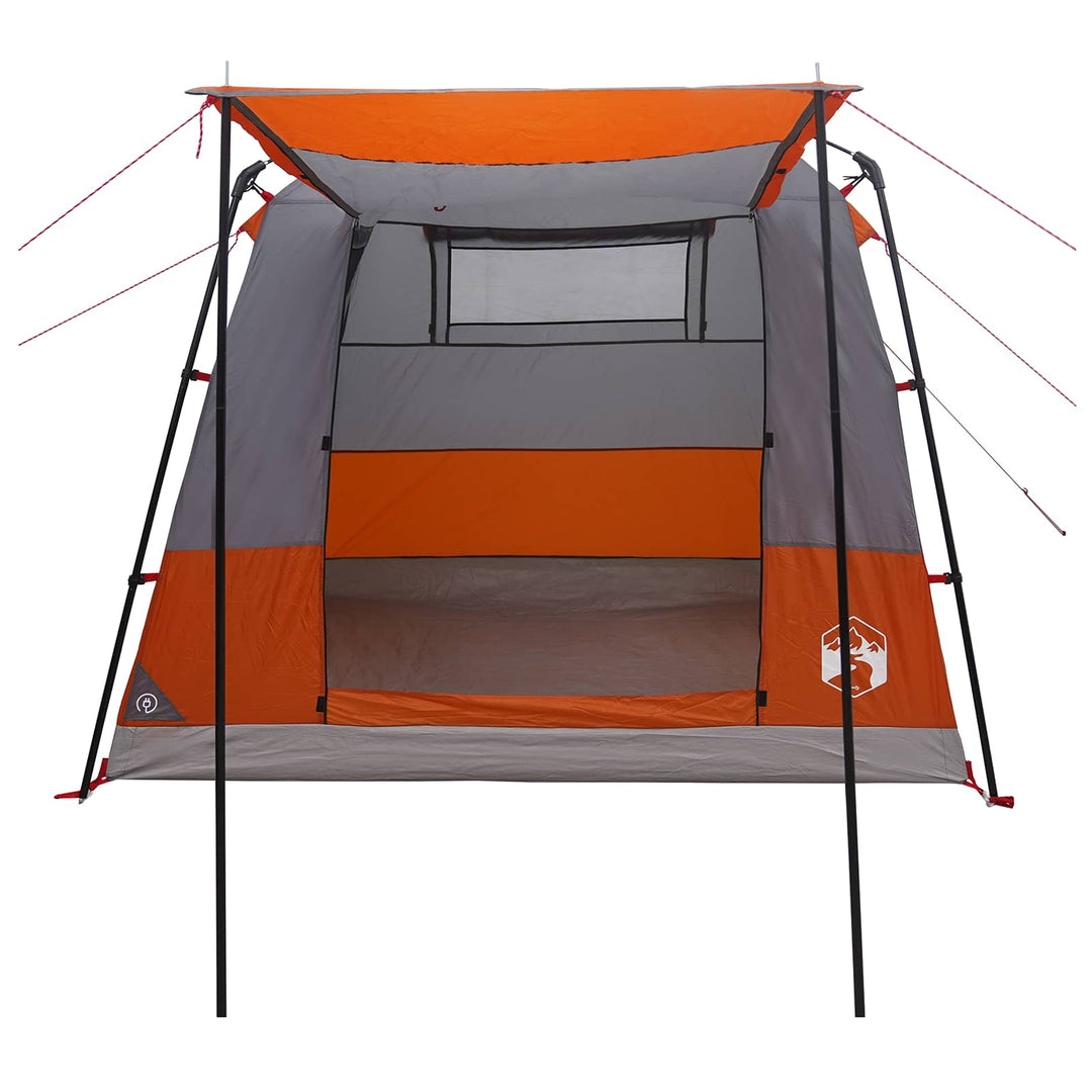 Party Tent Grå og orange 4-personers