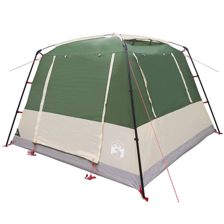 Party Tent Grøn 10-personers 185T Polyester med PU Coating