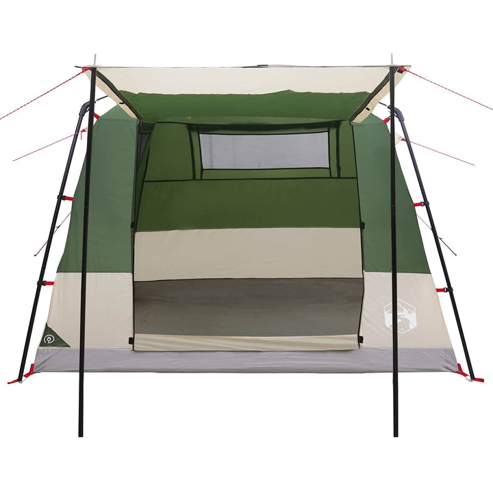 Party Tent Grøn 10-personers 185T Polyester med PU Coating