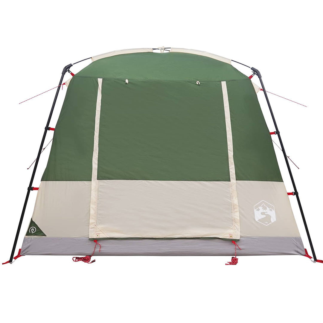 Party Tent Grøn 10-personers 185T Polyester med PU Coating