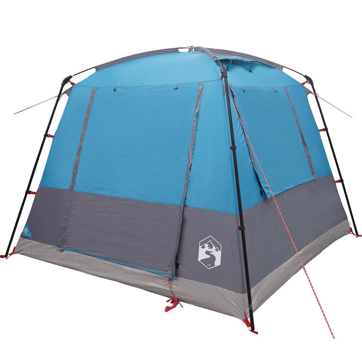Party Tent Blå 10-personers 185T Polyester med PU Coating