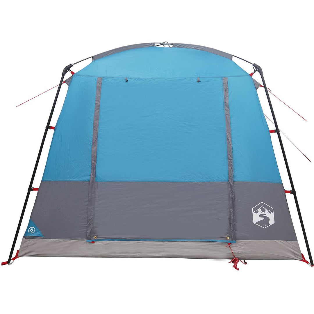 Party Tent Blå 10-personers 185T Polyester med PU Coating