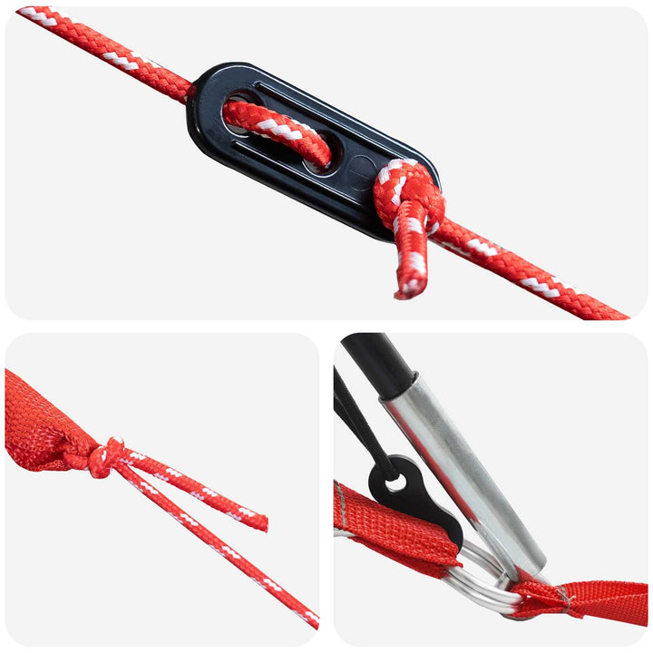 Tunneltelt Blå 675 x 392 x 210 cm 185T Polyester med PU Coating
