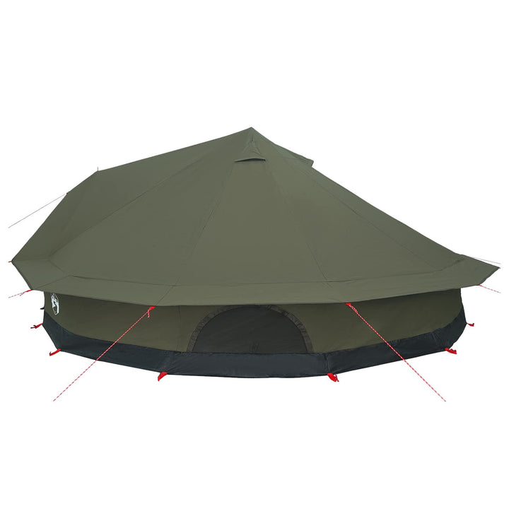 Familietelt Army Grøn 12-person Polybomuld