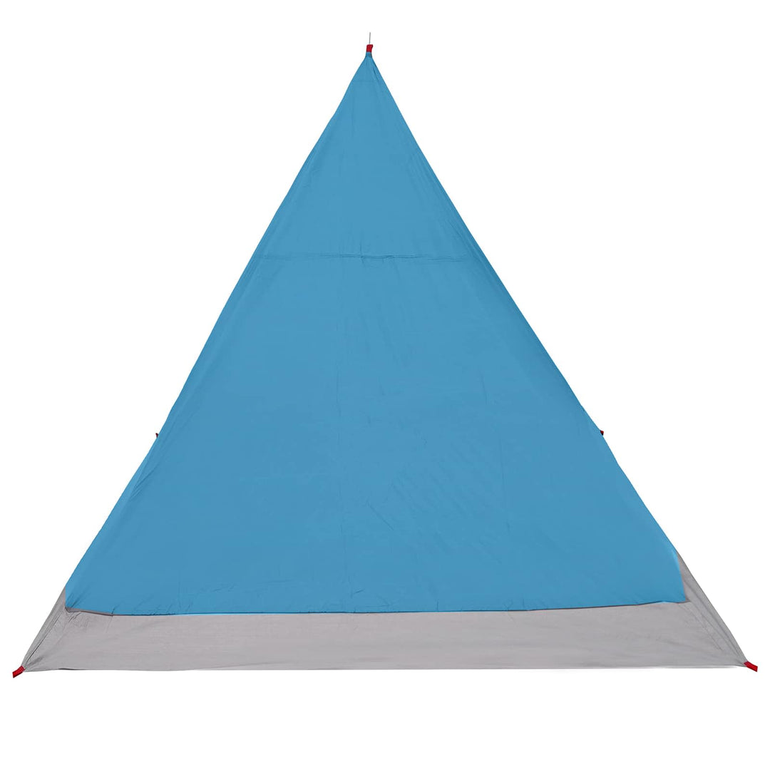 Backpacking Telt Blå 2-personers 185T Polyester med PU Coating