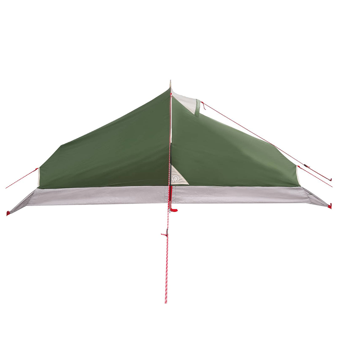 Backpacking Telt Grøn 4-personers 185T Polyester med PU Coating