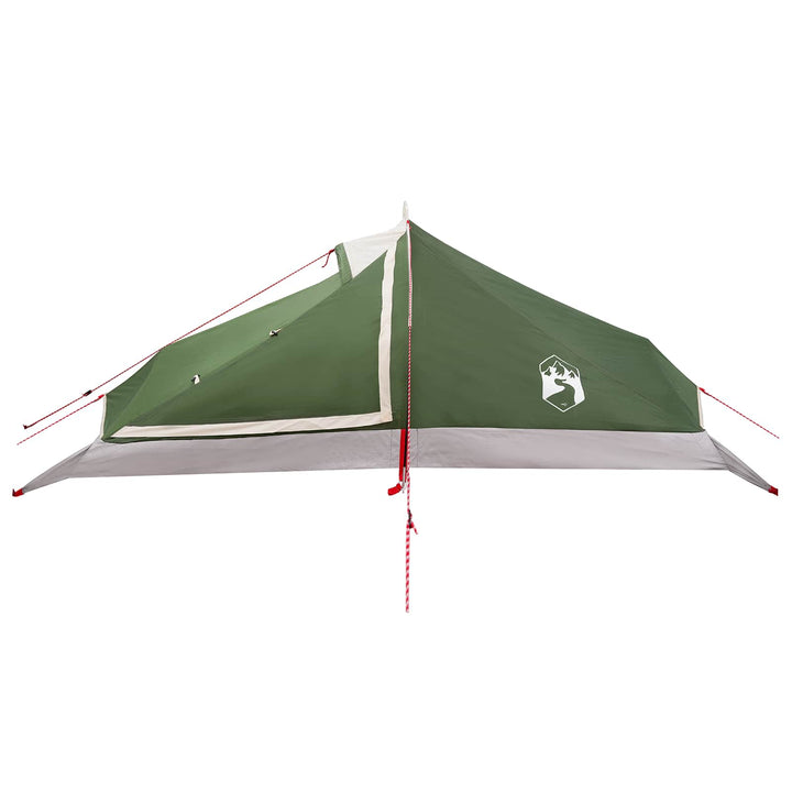 Backpacking Telt Grøn 4-personers 185T Polyester med PU Coating