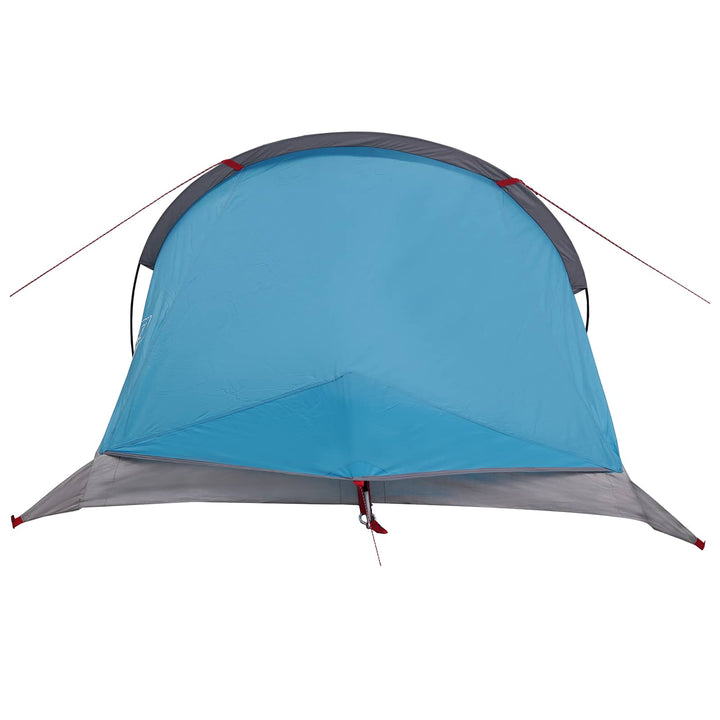 Backpacking Telt Blå 4-personers 185T Polyester med PU Coating