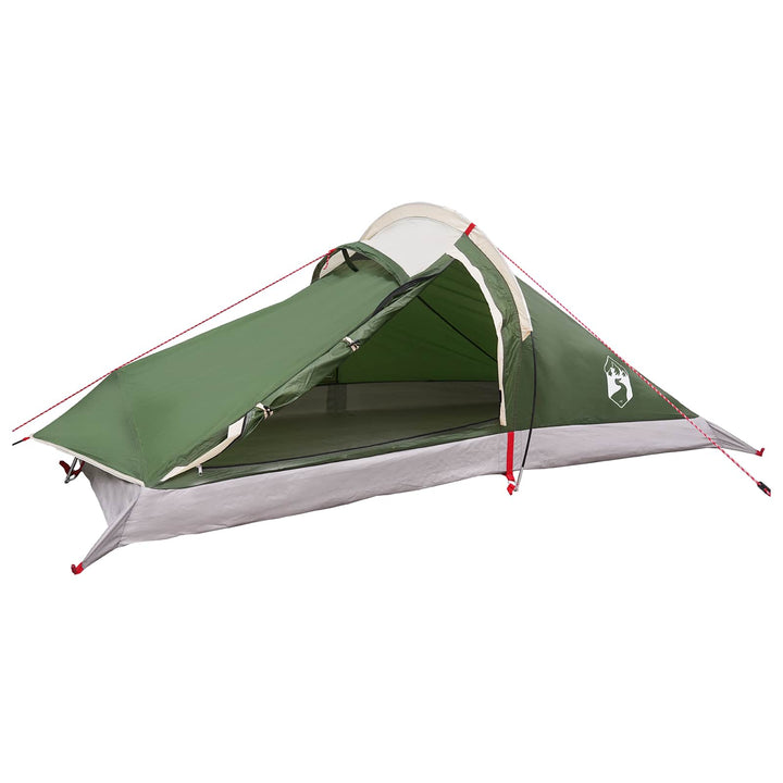 Backpacking Telt Grøn 2-personers 185T Polyester med PU Coating