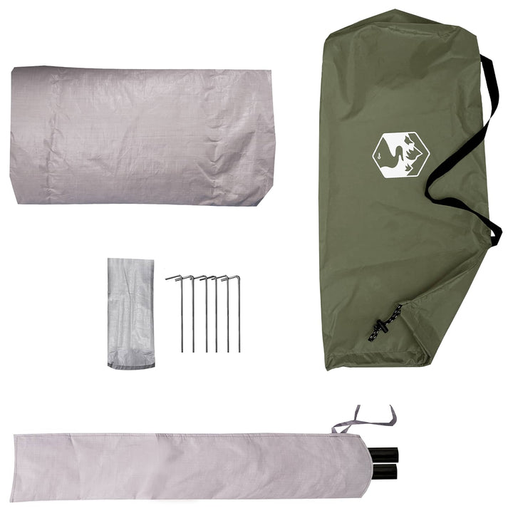 Backpacking Telt Olivengrøn 2-personers