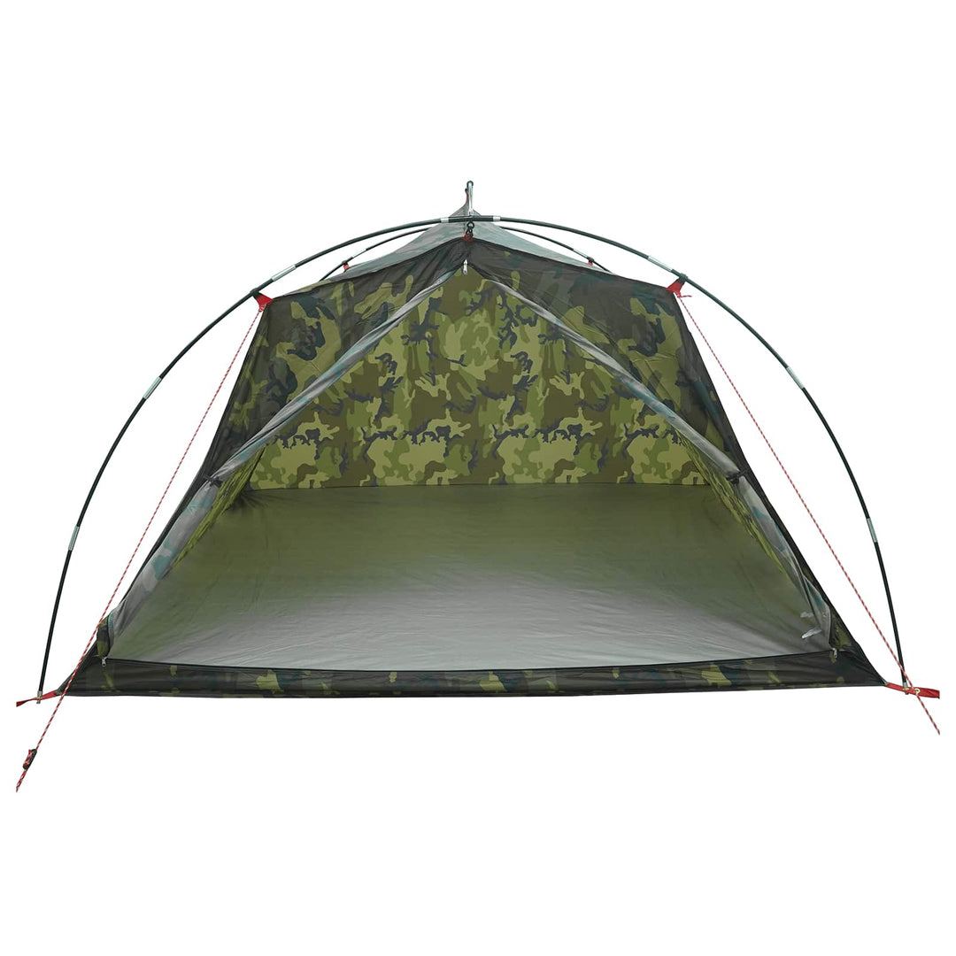 Tunneltelt Camouflage 4-personers 185T Polyester med PU Coating