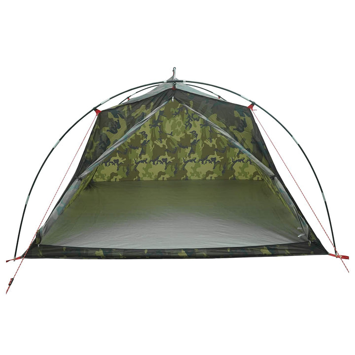 Tunneltelt Camouflage 4-personers 185T Polyester med PU Coating