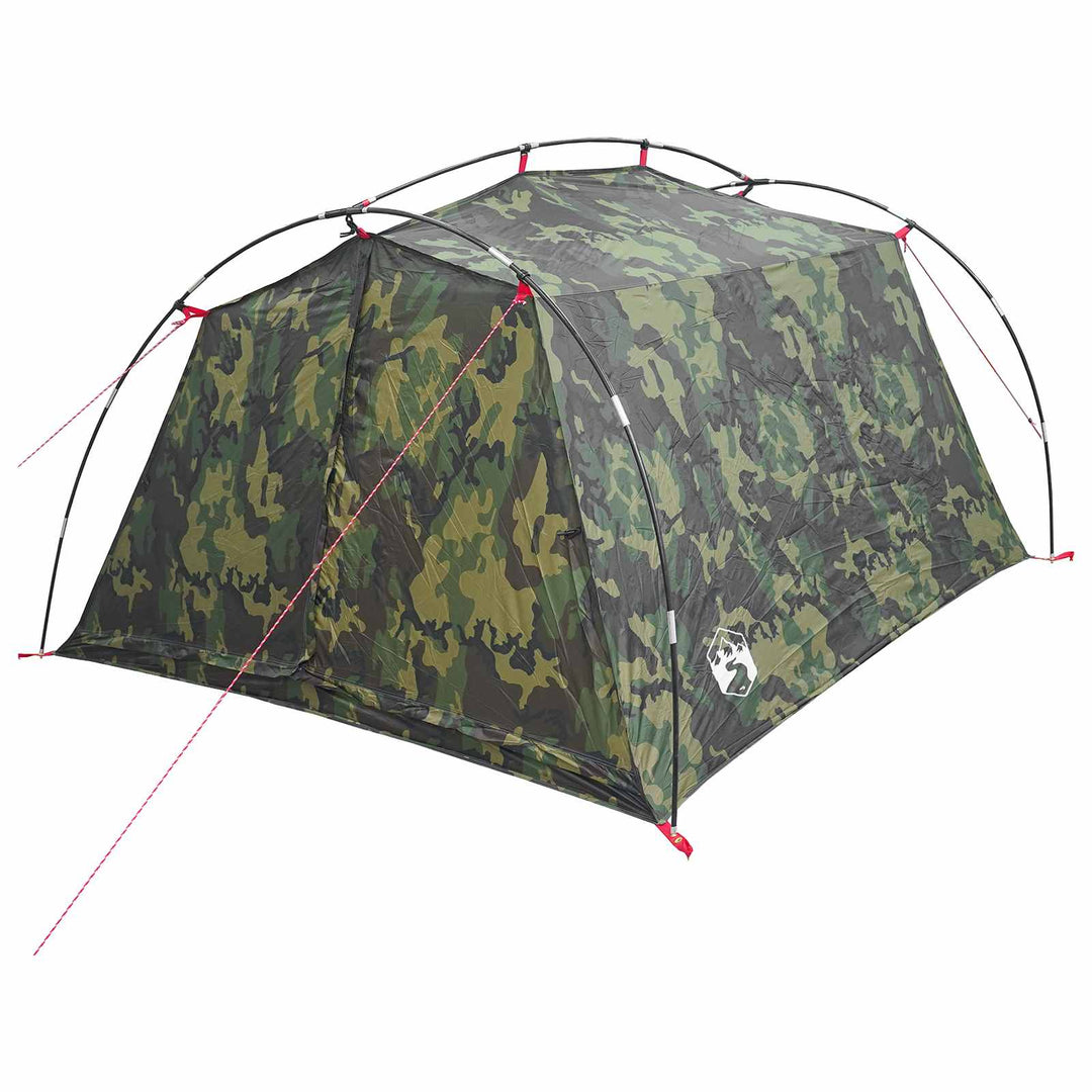 Tunneltelt Camouflage 2-personers 185T Polyester med PU Coating