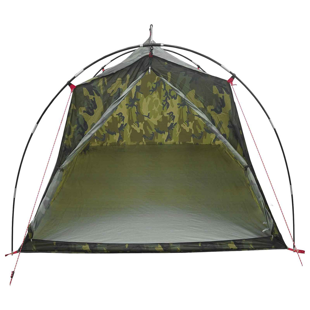 Tunneltelt Camouflage 2-personers 185T Polyester med PU Coating