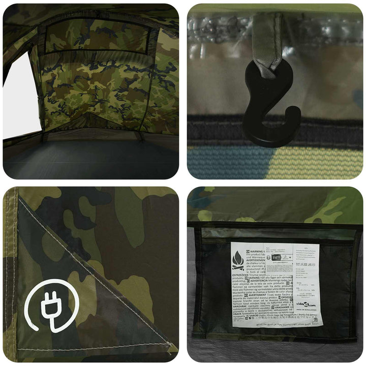 Backpacking Telt Camouflage 4-personers