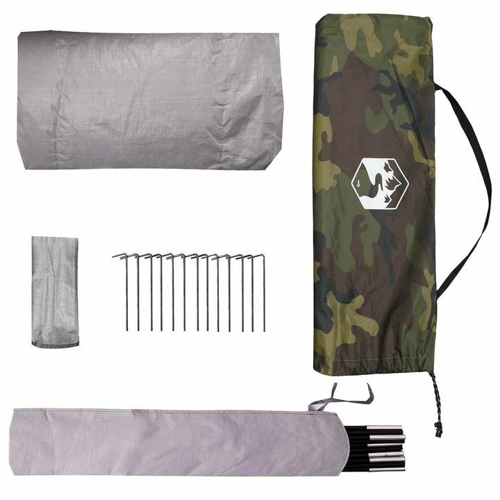 Backpacking Telt Camouflage 2-personers