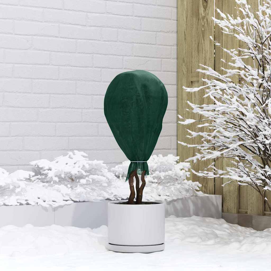 Frostbeskyttelsesplante fleece Grøn 50 x 1,6 m Non-woven stof