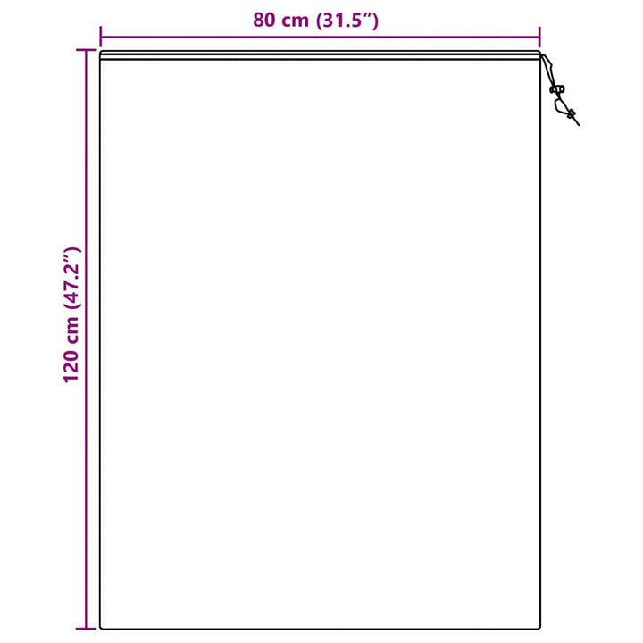 Frostbeskyttelses Plantefleece Dække 10 pcs Grøn 0,8 x 1,2 m