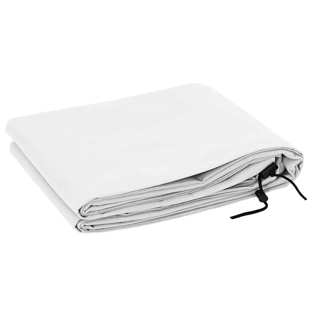 Frostbeskyttelses Plantefleece Dække 5 pcs Hvid 1,8 x 1,2 m