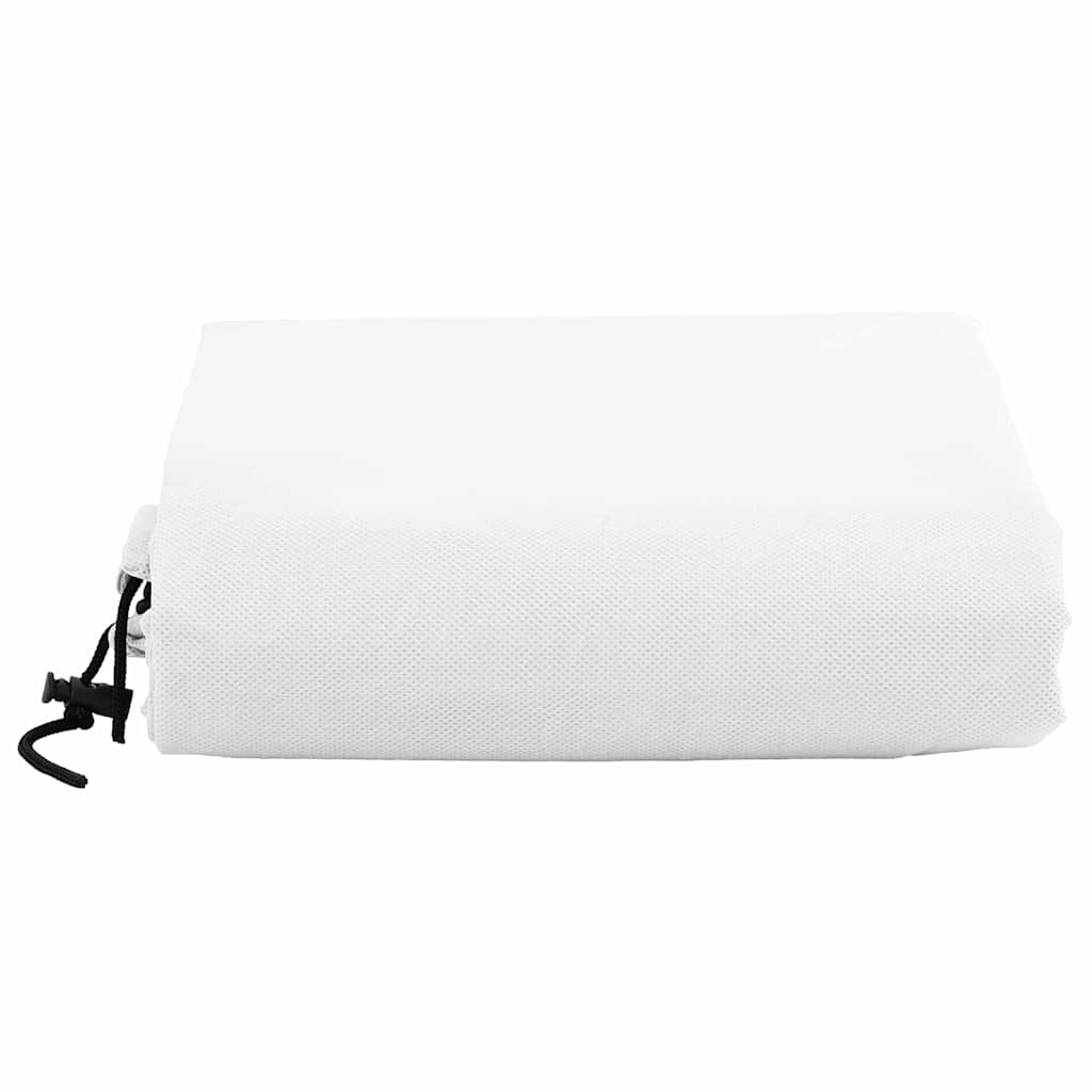 Frostbeskyttelses Plantefleece Dække 5 pcs Hvid 1,8 x 1,2 m