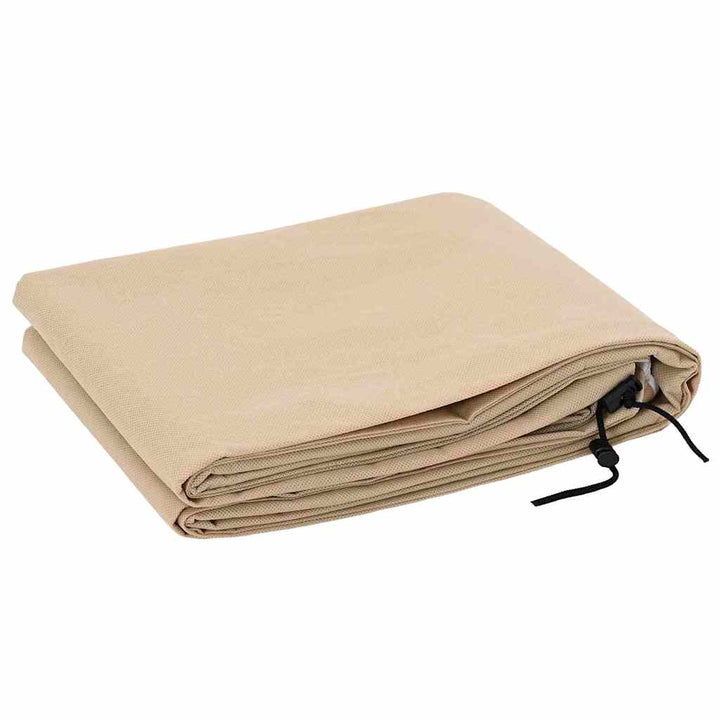 Frostbeskyttelses Plantefleece Dække 5 pcs Beige 1,8 x 1,2 m