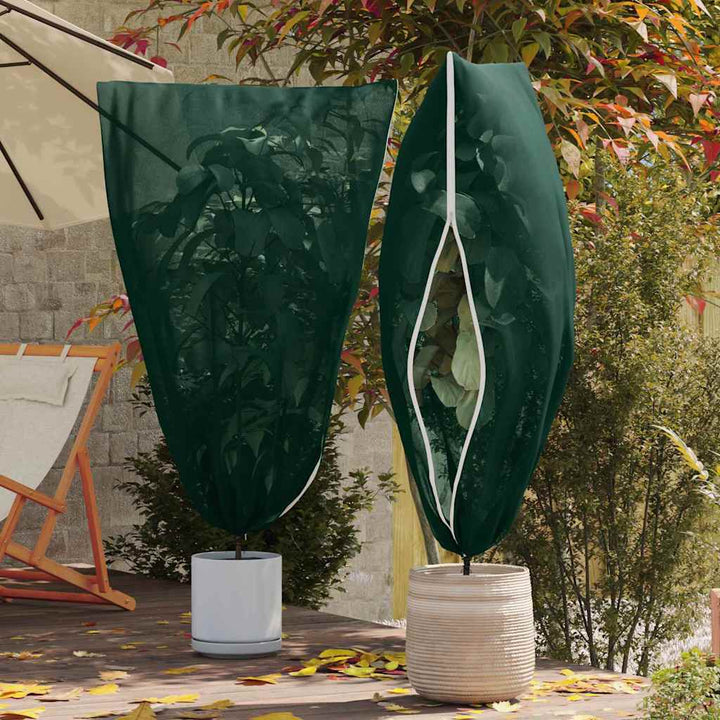 Frostbeskyttelses Plantefleece Dække 5 pcs Grøn 1,8 x 1,2 m