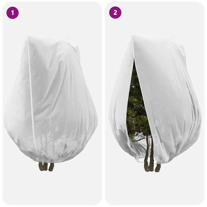 Frostbeskyttelses Plantefleece Dække 3 pcs Hvid 2,4 x 2 m