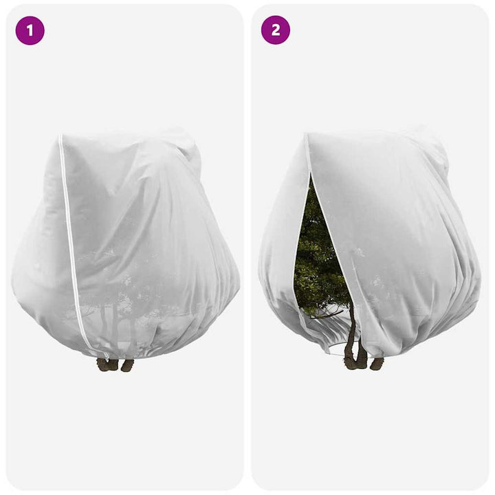 Frostbeskyttelses Plantefleece Dække 3 pcs Hvid 2,5 x 3,14 m