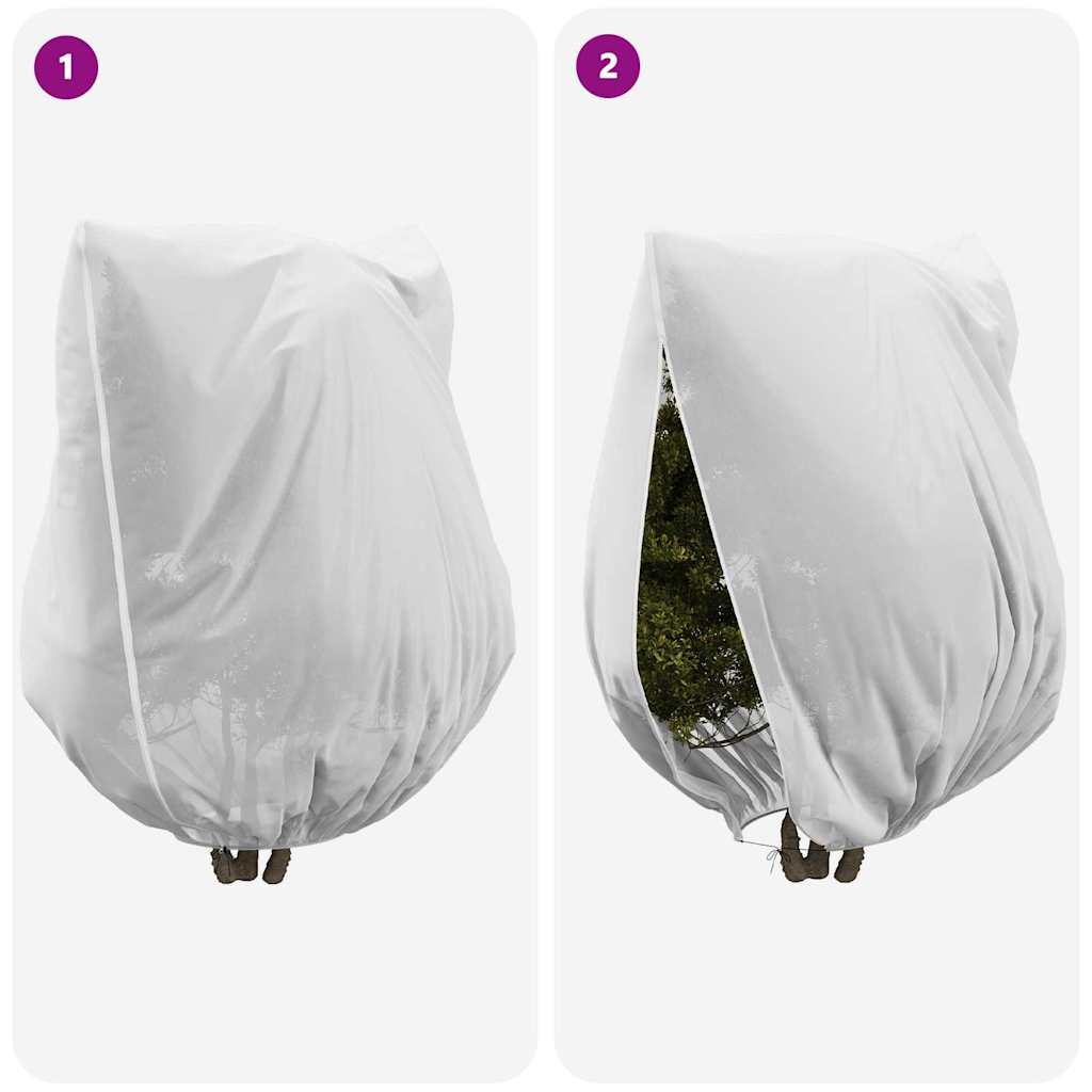 Frostbeskyttelses Plantefleece Dække 3 pcs Hvid 3,5 x 3,93 m